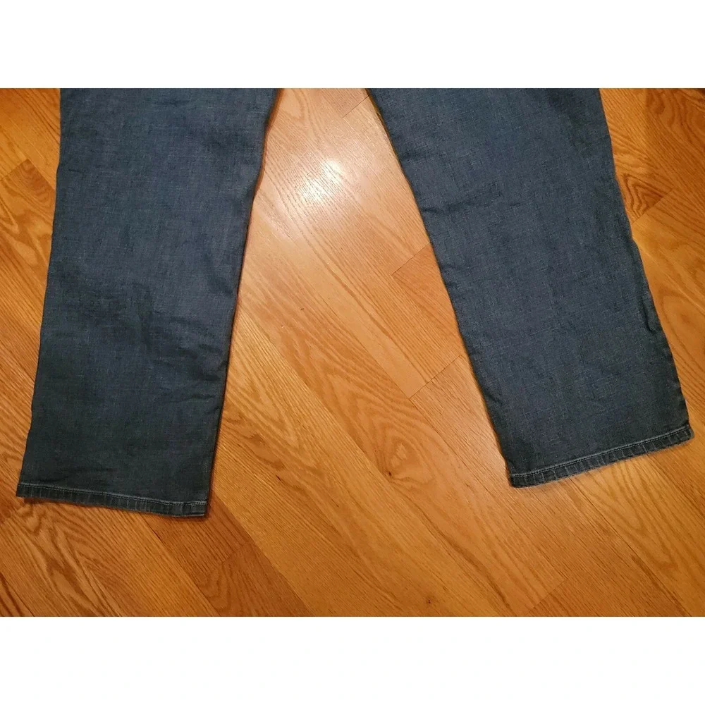 Buffalo David Bitton Jackson-X Mens Straight Stretch Size 40x30 Blue Denim Jeans